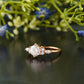 Unique Lab-Grown Diamond Art Deco Ring