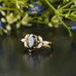Moissanite Diamond Marquise Statement Ring