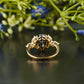 Moissanite Diamond Marquise Statement Ring