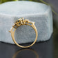 Moissanite Diamond Marquise Statement Ring