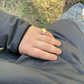 Unique Two Tone Jesus Statue Ring  customdiamjewel   