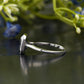 Black Emerald Moissanite Diamond Ring