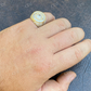 Iced Out Round Shaped Baguette Diamond Ring  customdiamjewel   