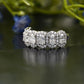 Oval Lab-Grown Diamond Halo Wedding Ring