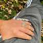 Iced Out Round Shaped Baguette Diamond Ring  customdiamjewel   