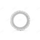 925 Sterlingn Silver 5 Row Moissanite Diamond Eternity Band hip hop jewelry CustomDiamJewel