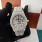 Luxury Moissanite Diamond Full White Fully Iced Out AP Modified Design Watch customdiamjewel