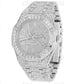 Lab Grown Diamond Watch 41MM AP Royal Oak Stainless Steel Watch Certified Diamond 22.5 CTW (Approx)