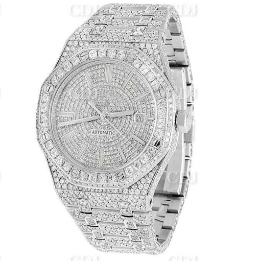 41mm Wholesale Moissanite Custom Watch customdiamjewel
