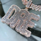 DRE Letter Hip Hop Customized Diamond Pendant hip hop jewelry customdiamjewel   