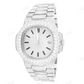 Patek Philippe Nautilus Custom Moissanite Diamonds Men's Watch customdiamjewel