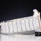 Moissanite Square Dial Iced Out Cartier Santos Watch customdiamjewel
