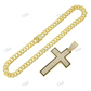 VVS Round Cut Diamond Crist Cross Hip Hop Pendant hip hop jewelry CustomDiamJewel