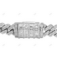New Style Silver Moissanite Iced Out Cuban Bracelet
