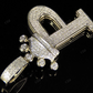 Iced Out Diamond 14K Gold Letter 'P' Initial Custom Pendant CustomDiamJewel