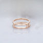 0.33CTW Enhancer Double Row Natural Diamond Wedding Band Wedding Band customdiamjewel   