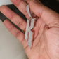 K Letter Lab Created Diamond Silver Pendant hip hop jewelry customdiamjewel   