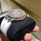 White Blet Iced Out Bugatte Diamond AP Watch