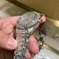 Fully Baguette Diamond Moissanite AP Iced Out Watch customdiamjewel