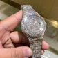 Fully Baguette Diamond Moissanite AP Iced Out Watch customdiamjewel