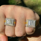 Gorgeous Two Tone Mix Baguette Diamond Ring  customdiamjewel   