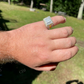 Gorgeous Two Tone Mix Baguette Diamond Ring  customdiamjewel   