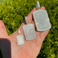 Dog Tag Iced Hip Hop Pendant  customdiamjewel   