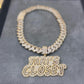 VVS Moissanite Diamond 14K Gold Hip Hop Pendant hip hop jewelry CustomDiamJewel   