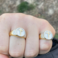 Handmade Unique Jesus Design Gold Ring  customdiamjewel   
