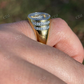 Handmade Unique Jesus Design Gold Ring  customdiamjewel   