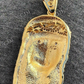 Two Tone Jesus Face Hip Hop Pendant  customdiamjewel   