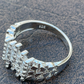 10K White Gold Baguette Diamond Ring  customdiamjewel   