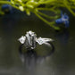 Hexagon Lab-Grown Diamond Trillogy Ring customdiamjewel