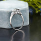 Hexagon Lab-Grown Diamond Trillogy Ring customdiamjewel