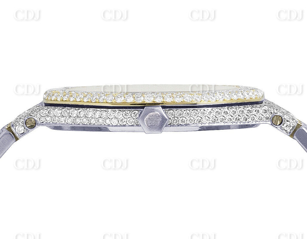 GRA Certified Moissanite Studded AP watch customdiamjewel