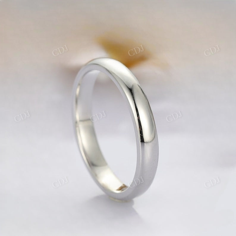 3mm Plain Gold Wedding Band for Women  customdiamjewel   
