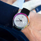 Custom Rainbow Bezel Rolex Moissanite Watch customdiamjewel
