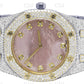 Fully Iced Out AP Two Tone Customized VVS Moissanite Diamond Watch customdiamjewel
