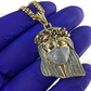Moissanite Fully Iced Out Jesus Head Pendant hip hop jewelry CustomDiamJewel