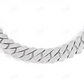 Four Row White Diamond Hip Hop Cuban Chain for Him hip hop jewelry customdiamjewel   