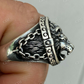 Solid Gold King Lion Of Judah Rasta Ring  customdiamjewel   