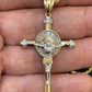 Silver Cross Jesus Crucifix Pendant  customdiamjewel   