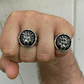 Solid Gold King Lion Of Judah Rasta Ring  customdiamjewel   