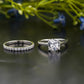 Lab-Grown Diamond Halo Engagement Ring