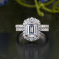 Emerald Cut Lab-Grown Diamond Ring