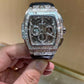 Hip Hop Hublot Diamond Moissanite Watch customdiamjewel