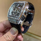 Hip Hop Hublot Diamond Moissanite Watch customdiamjewel