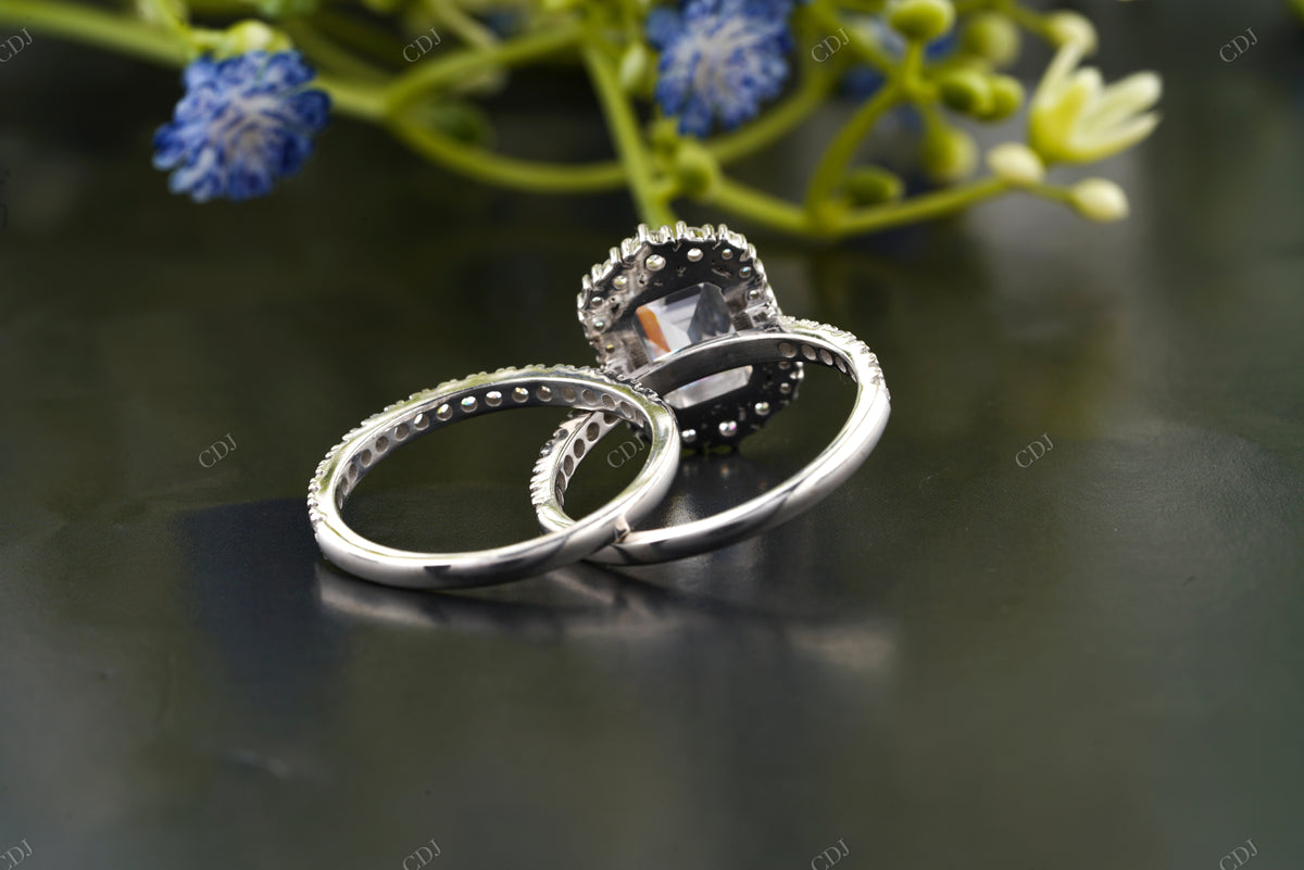 Emerald Cut Lab-Grown Diamond Ring