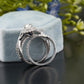 Pear Cut Lab-Grown Diamond Halo Ring