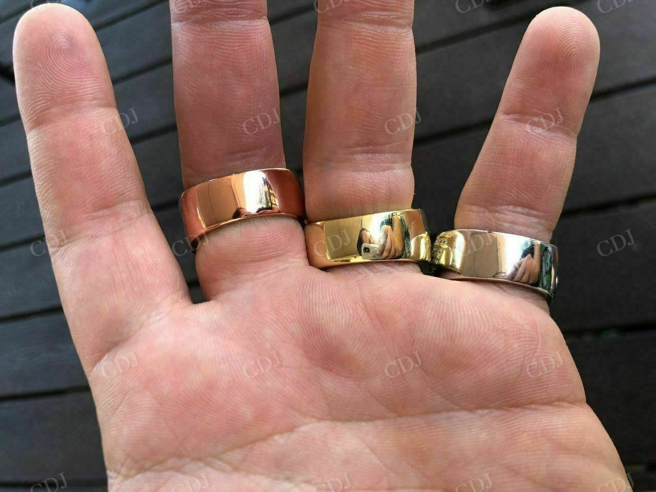 Men's ICED ICY Large Diamond Pinky Ring  customdiamjewel   